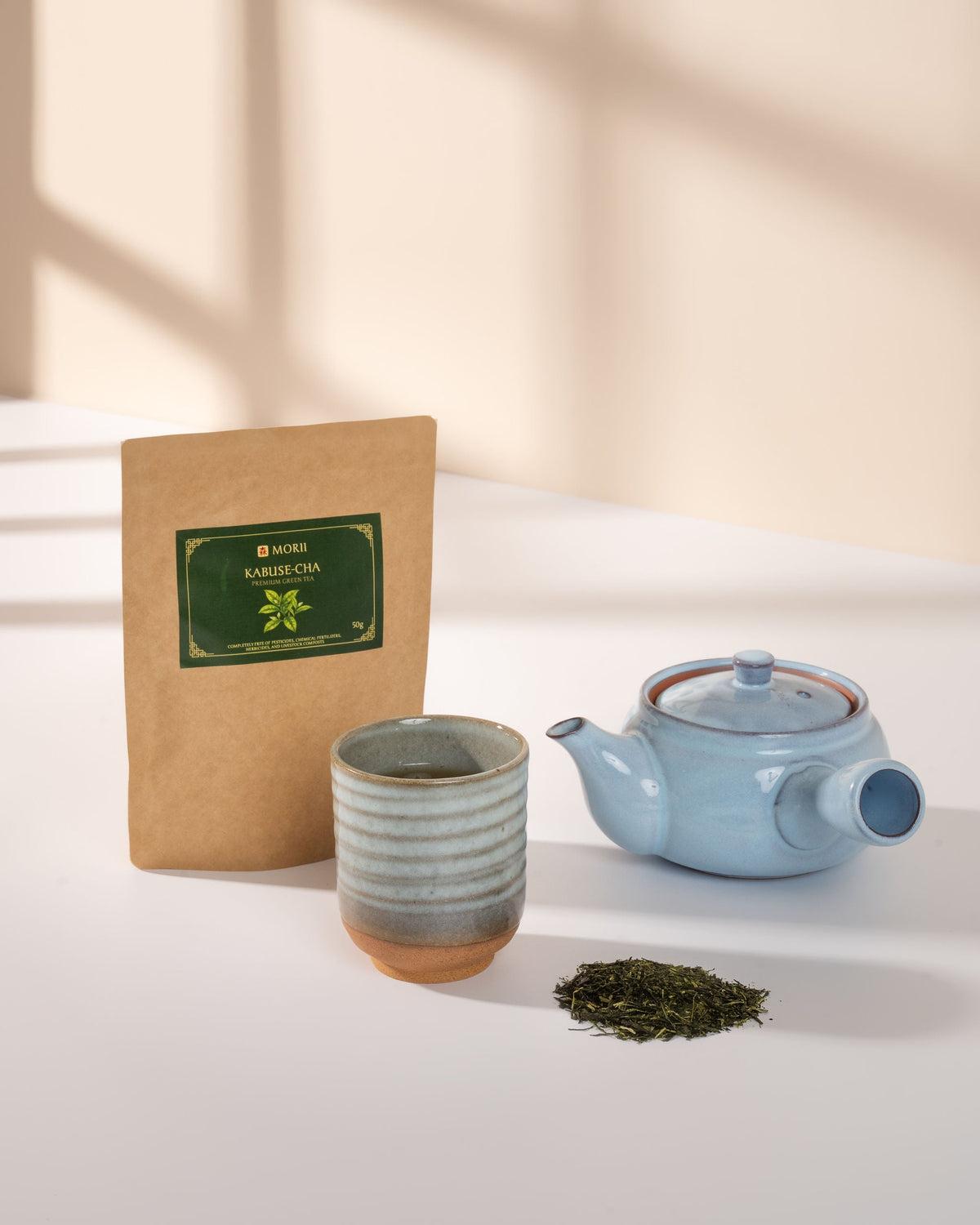 Morning Energy bundle — Morii kabusecha shaded green tea 50 g